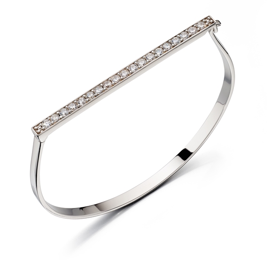 Picture of Pavé Hinged Bangle