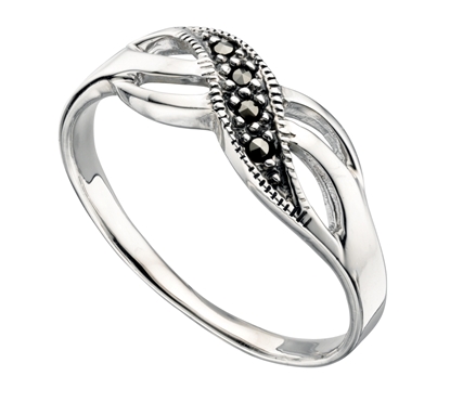 Picture of Marcasite Twist Ring