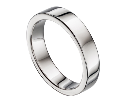 Picture of Flat Mens Band Ring