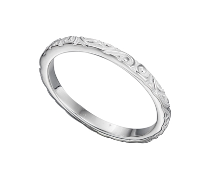 Picture of Textured Pattern Band Ring