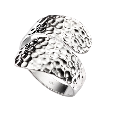 Picture of Hammered Finish Wrap Around Ring