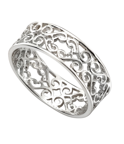 Filigree Band Ring