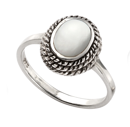 Picture of Rope Mother Of Pearl Ring