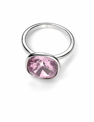 Picture of Antique Pink Swarovski Square Ring