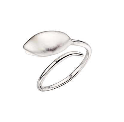 Picture of Silver Tulip Drop Ring