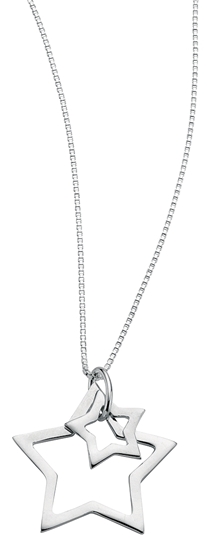 Picture of Double Star 40+2Cm Necklace