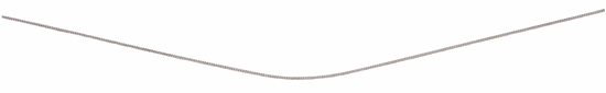 Picture of Curb Chain With Extender Rhodium Plate (N2326)