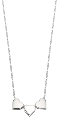 Picture of Triple Heart 42+2Cm Necklace