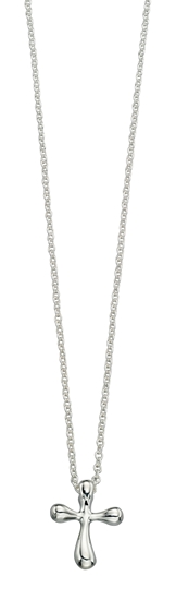Picture of Small Organic Cross Necklace
