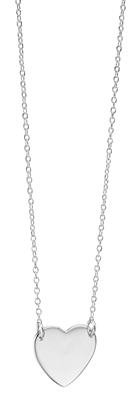 Picture of Heart Disc Tag Necklace
