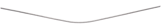 Picture of Rhodium Plated Box Chain