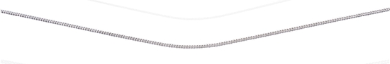 Picture of Curb Chain With Extender With Rhodium Plate