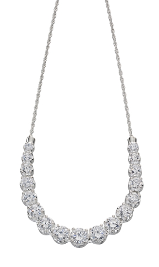 Picture of Graduated CZ Necklace
