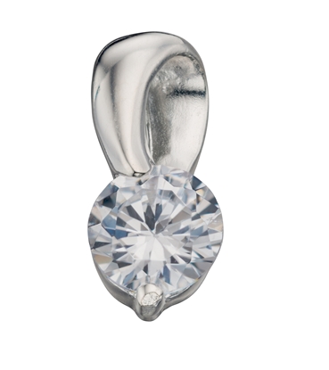 Picture of Clear CZ Twist Slider Pendant
