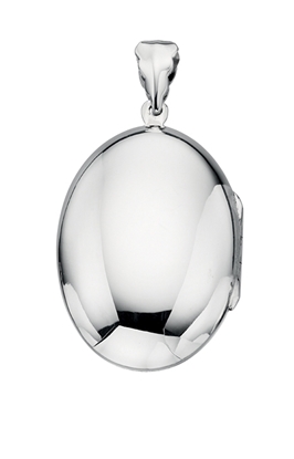 Picture of Large Oval Locket Pendant