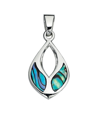 Picture of Paua Shell Inlay Drop Pendant