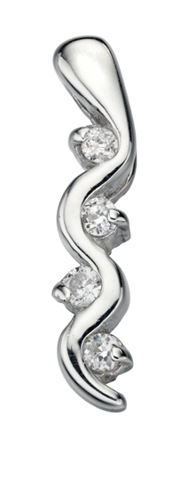Picture of P590C Clr Cz Wiggle Slider Pendant