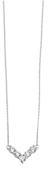 Picture of CZ Chevron Necklace