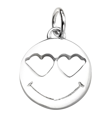 Picture of Heart Eyes Emoji Pendant