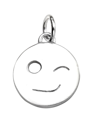 Picture of Wink Face Emoji Pendant