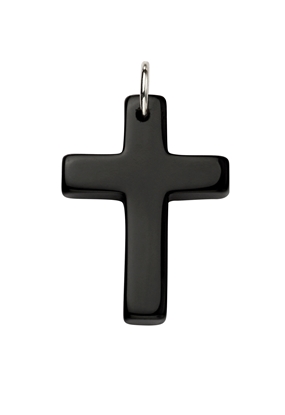 Picture of Black Agate Cross Pendant
