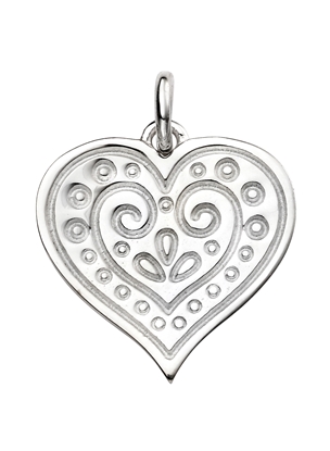 Picture of Engraved Heart Pendant