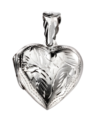 Picture of Engraved Heart Locket