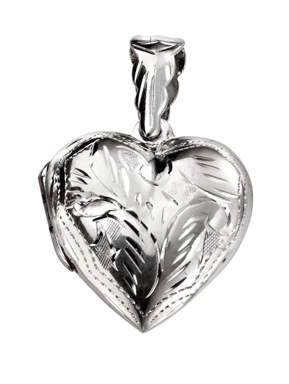 Picture of Engraved Heart Locket