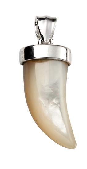 Picture of Mother Of Pearl Tooth Pendant