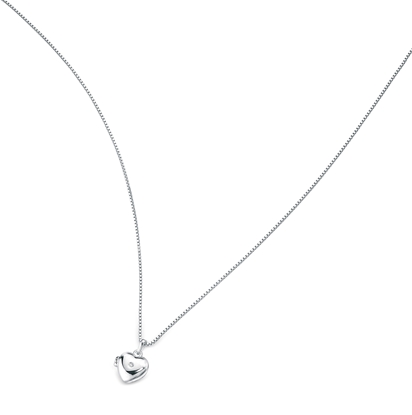 Picture of D For Diamond Medium Heart Locket