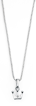 Picture of D For Diamond Crown Pendent