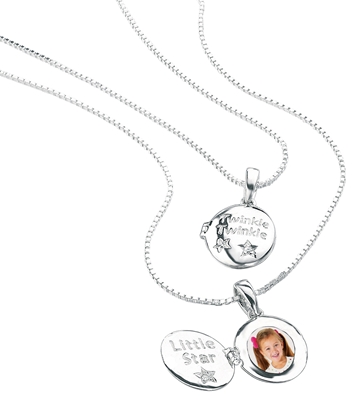 Picture of D For Diamond Twinkle Twinkle Locket Pendent