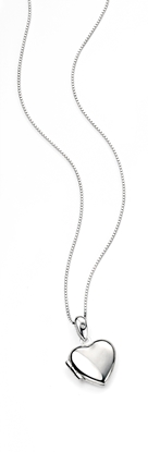 Picture of D For Diamond Heart Locket