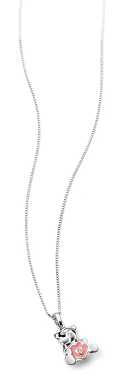 Picture of D For Diamond Teddy Bear Pendent