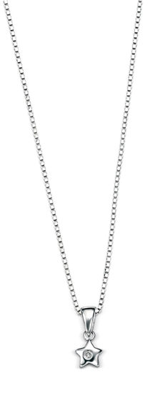 Picture of D For Diamond Star Pendent