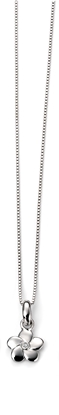 Picture of D For Diamond Flower Pendent