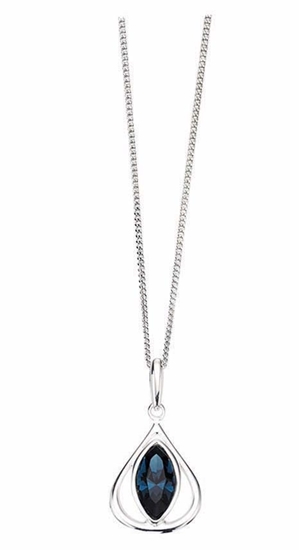 Picture of Montana Swarovski Crystal Teardrop Pendant