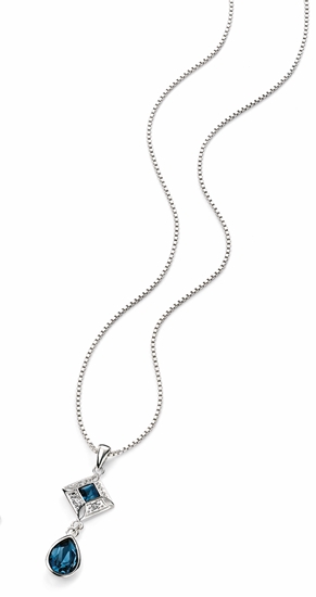 Picture of Swarovski Crystal Heirloom Drop Pendant
