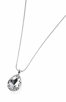 Picture of Clear Swarovski Crystal Teardrop Pendant