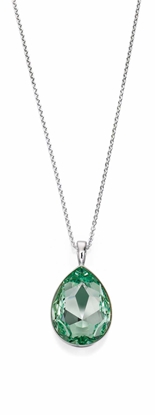 Picture of Chrysolite Swarovski Crystal Teardrop Pendant