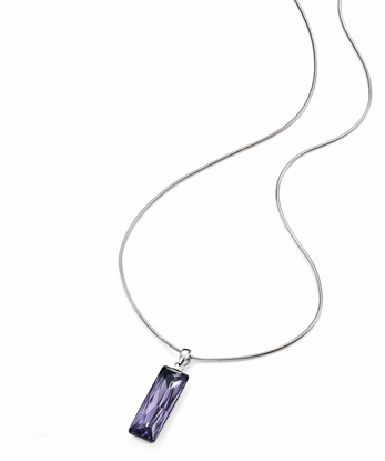 Picture of Swarovski Crystal Rectangle Pendant