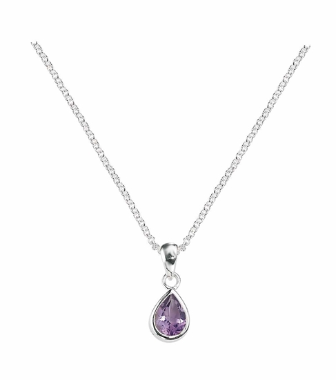 Picture of Amethyst Teardrop Pendant