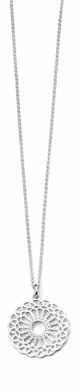 Picture of Disc Pendant With Cutout Geometric Pattern