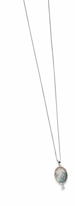 Picture of Silver Pendant With Dark Mop