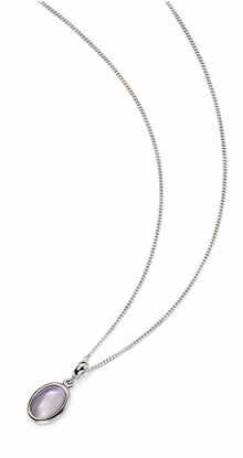 Picture of Grey Catsesye Oval Pendant