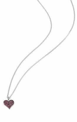 Picture of Rose Pave Heart Pendant