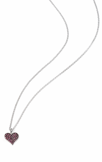 Picture of Rose Pave Heart Pendant