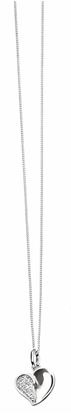 Picture of Heart Pendant With Pave