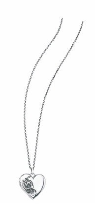 Picture of Engraved Heart Locket