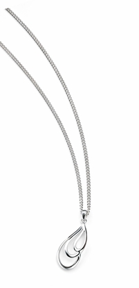 Picture of Silver Cutout 3 Pear Shaped Pendant